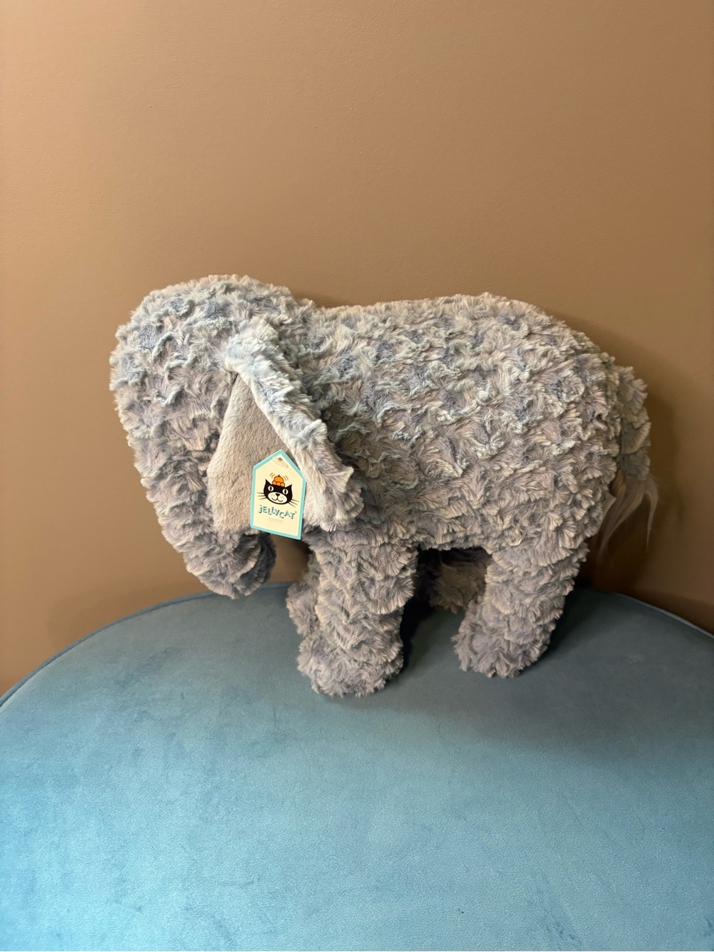 Jellycat Gray Eddy Elephant Plush BNWT retired